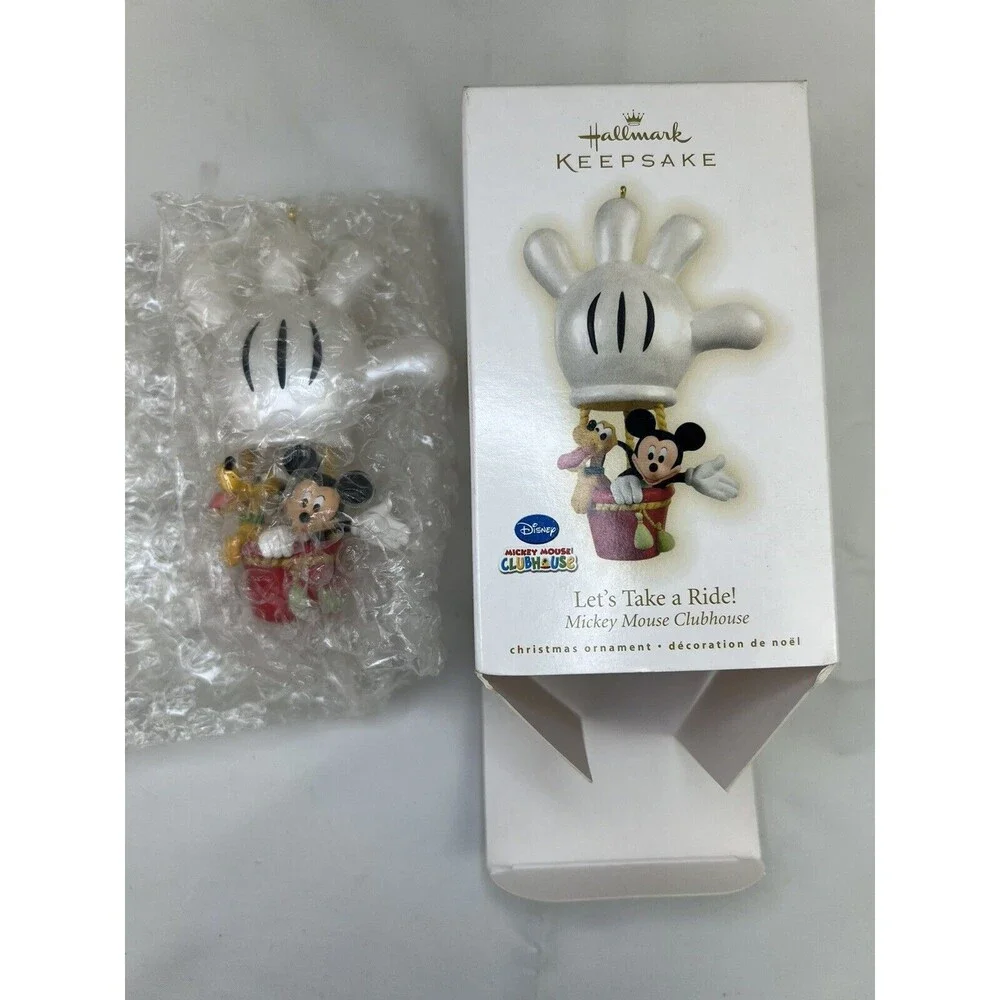 Hallmark Keepsake 2009 Disney Let's Take a Ride! Mickey Mouse Clubhouse Ornament